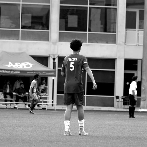 Athlete during injury recovery